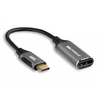 ADAPTADOR MSLFORCE USB C A DP DISPLAYPORT HEMBRA 4K @ 60Hz