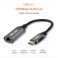 ADAPTADOR MSLFORCE USB C A ETHERNET GIGABIT MSLFORCE 09800