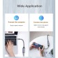 ADAPTADOR MSLFORCE USB C A ETHERNET GIGABIT MSLFORCE 09800