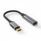 ADAPTADOR MSLFORCE USB C A MINI DP HEMBRA 4K @ 60Hz MSLFORCE 09794