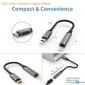ADAPTADOR MSLFORCE USB C A MINI DP HEMBRA 4K @ 60Hz MSLFORCE 09794