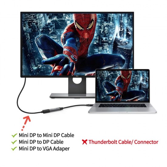 ADAPTADOR MSLFORCE USB C A MINI DP HEMBRA 4K @ 60Hz MSLFORCE 09794