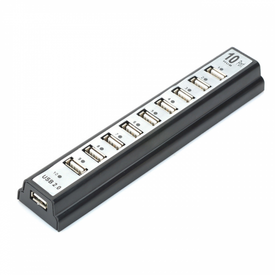 HUB USB 2.0 10 PUERTOS OEM 11858