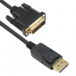 CABLE DISPLAYPORT A DVI 1.8M. M/M 14+1 COOPER OEM 05648