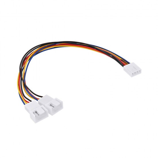 CABLE Y-SPLITTER ALIMENTACIÓN DE 4 PINS A 2 CONECTORES DE 4 PINS DE VENTILADOR OEM 11826
