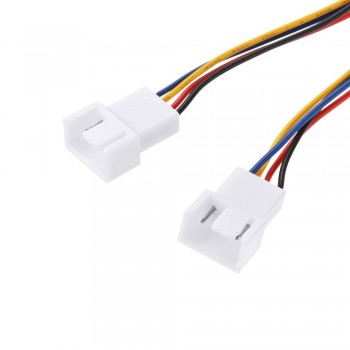 CABLE Y-SPLITTER ALIMENTACIÓN DE 4 PINS A 2 CONECTORES DE  4 PINS DE VENTILADOR