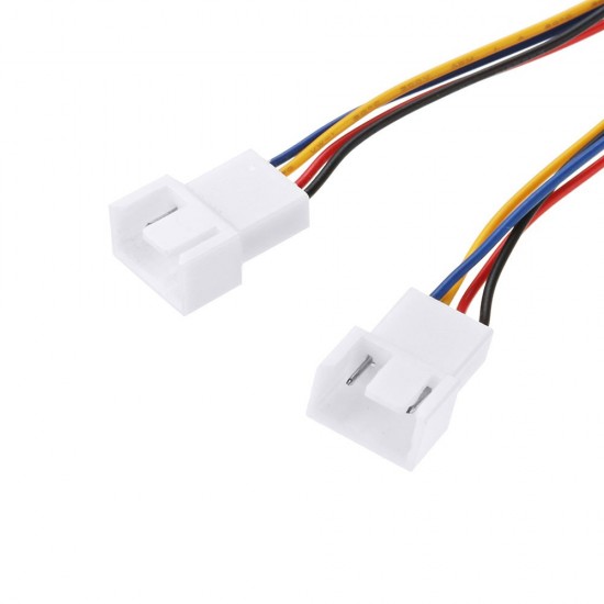 CABLE Y-SPLITTER ALIMENTACIÓN DE 4 PINS A 2 CONECTORES DE 4 PINS DE VENTILADOR OEM 11826