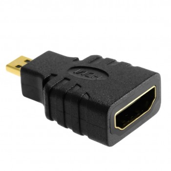 ADAPTADOR MICRO HDMI MACHO A HDMI HEMBRA