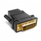 ADAPTADOR DVI ( 24+1 ) MACHO A HDMI HEMBRA MSLFORCE 09844