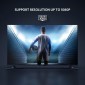 ADAPTADOR DVI ( 24+1 ) MACHO A HDMI HEMBRA MSLFORCE 09844