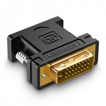 ADAPTADOR DVI (24+5) MACHO A VGA HEMBRA