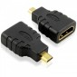 ADAPTADOR MICRO HDMI MACHO A HDMI HEMBRA OEM 05915_MICRO