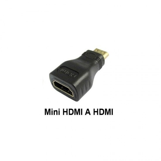 ADAPTADOR MINI HDMI MACHO A HDMI HEMBRA OEM 05915_MINI