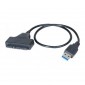 ADAPTADOR CONVERSOR USB 3.0 A SATA HDD SSD OEM 08132