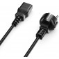 CABLE DE ALIMENTACIÓN DE 3 POLOS PARA PC / MONITOR EUROPEO 1.2M OEM 31883