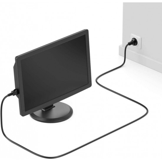 CABLE DE ALIMENTACIÓN DE 3 POLOS PARA PC / MONITOR EUROPEO 1.2M OEM 31883