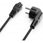 CABLE DE ALIMENTACIÓN DE 3 POLOS EUROPEO 1M. OEM 00910