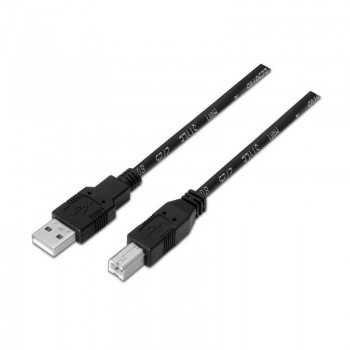 CABLE DE IMPRESORA USB A - USB B PARA IMPRESORA 1.0M