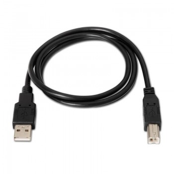 CABLE DE IMPRESORA USB A - USB B PARA IMPRESORA 1.0M