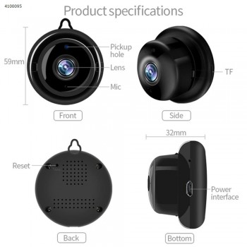 CÁMARA IP WI-FI CLOUD CAMERA HD WIRELESS | EC79H-V13