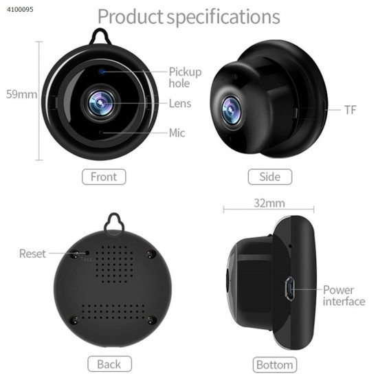 CÁMARA IP WI-FI CLOUD CAMERA HD WIRELESS | EC79H-V13 OEM 10150