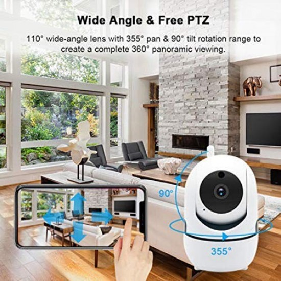 CÁMARA IP 360º WI-FI CLOUD CAMERA 3D NAVIGATION POTITIONING CAMERA | EC80-V13 OEM 10152