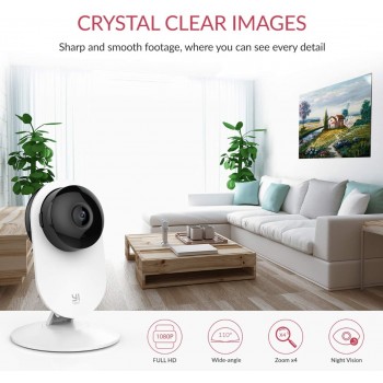 CÁMARA DE VIGILANCIA YI IP WI-FI FULL HD 1080P CLOUD CON DETECCIÓN DE MOVIMIENTO Y VISIÓN NOCTURNA