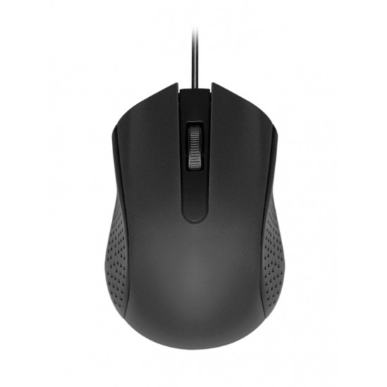 MOUSE OPTICO USB 1200DPI NEGRO OEM 11556