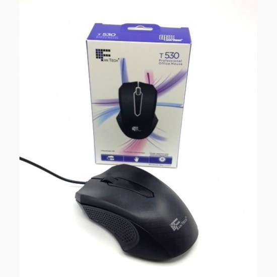 MOUSE OPTICO FANTECH FT-530 USB 1000DPI NEGRO OEM 11548