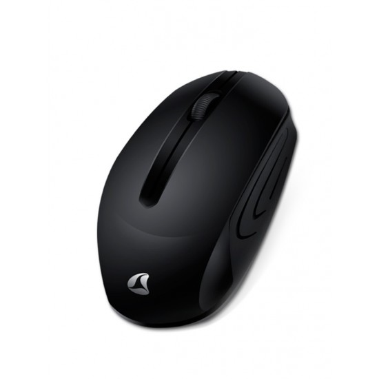 MOUSE WIRELESS 2.4GHZ 1200DPI ERGONÓMICO NEGRO OEM 11552