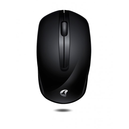 MOUSE WIRELESS 2.4GHZ 1200DPI ERGONÓMICO NEGRO OEM 11552