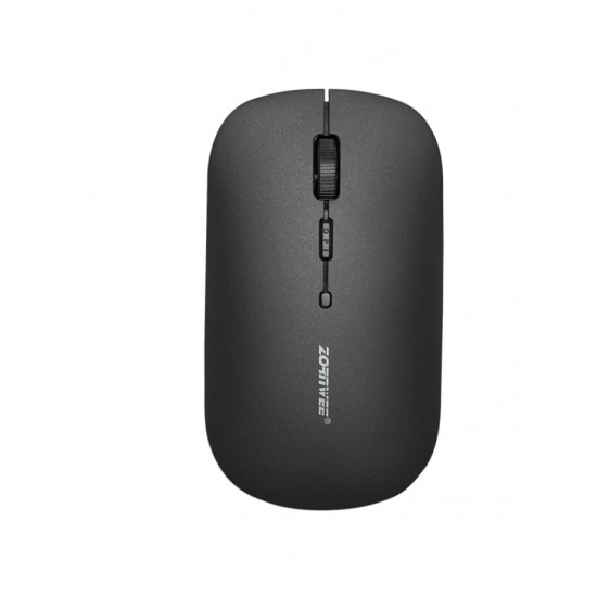 MOUSE WIRELESS 2.4GHZ 1600DPI DISEÑO COMPACTO NEGRO OEM 11554