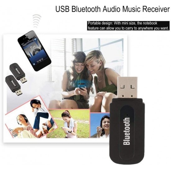RECEPTOR BLUETOOTH BT CON SALIDA DE AUDIO CONECTOR USB USB MINI JACK 3.5MM OEM 11192