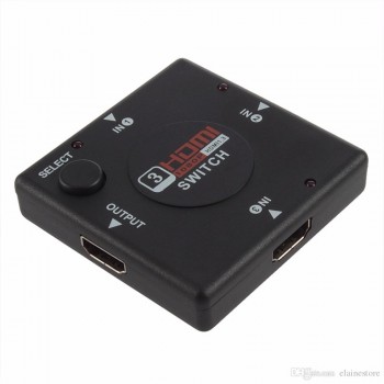 HDMI MINI SWITCH 3 EN 1 1080P CON SELECTOR