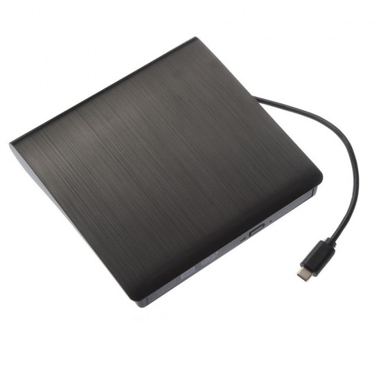 GRABADORA EXTERNA SLIM TIPO C | COLOR NEGRO OEM 08327