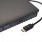 GRABADORA EXTERNA SLIM TIPO C | COLOR NEGRO OEM 08327