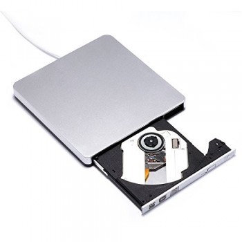 GRABADORA EXTERNA SLIM TIPO C | COLOR PLATA