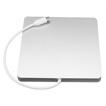 GRABADORA EXTERNA SLIM TIPO C | COLOR PLATA
