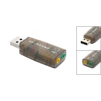 ADAPTADOR DE SONIDO SOLID HT-160USB EXTERNO USB