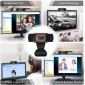 CÁMARA WEB HD 720 USB CON MICRÓFONO INCORPORADO OEM 10956