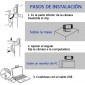 CÁMARA WEB HD 720 USB CON MICRÓFONO INCORPORADO OEM 10956