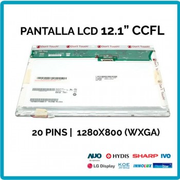 PANTALLA 12.1" | LCD CCFL | 20 PINS