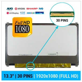 PANTALLA 13.3 FULLHD LED 30 PINS EDP