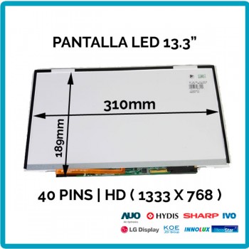 Pantalla 13.3" | ASUS U36J SERIES