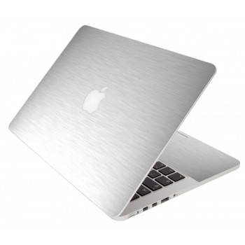 VINILO SKIN APPLE MACBOOK AIR 11" A1370 ALUMINIO GRIS TEXTURIZADO