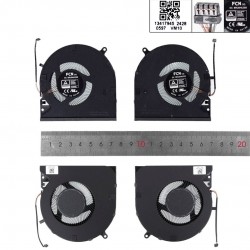 PAR DE VENTILADORES CPU + GPU RAZER BLADE 15 ELITE EDITION RZ09-0301 RZ09-0300 SERIES | DFS5K123043635 DFS5K121144645