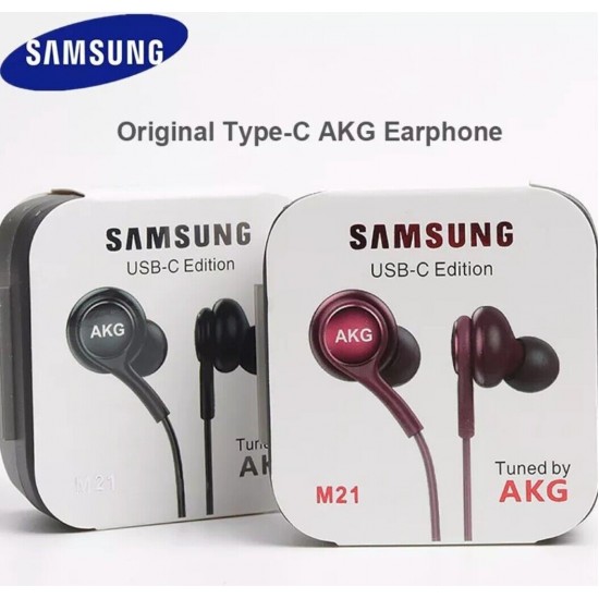 AURICULARES AKG SAMSUNG USB TIPO C COLOR NEGRO M21