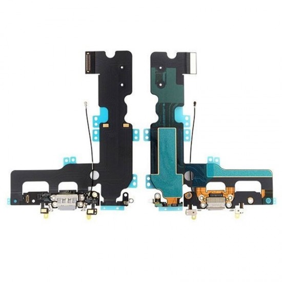IPHONE 7 PLUS FLEX CARGA Y DATOS MICRÓFONO ANTENA | GRIS APPLE 07490