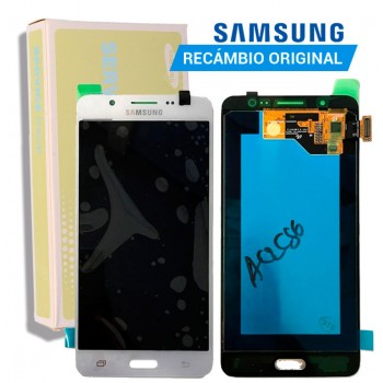 SAMSUNG GALAXY J5 SM-J510FN (2016) PANTALLA LCD DISPLAY + TACTIL ORIGINAL | BLANCO | GH97-18792C