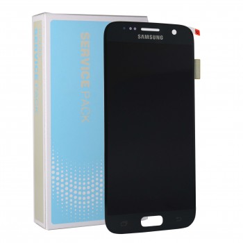SAMSUNG GALAXY S7 G930F PANTALLA LCD DISPLAY + TACTIL ORIGINAL NEGRO | GH97-18523A